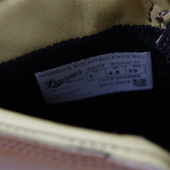 Danner Mountain Pass Rio 33278 Hiking Boots Womens Size 7M Brown Lace Up NEW - Picture 6 of 14